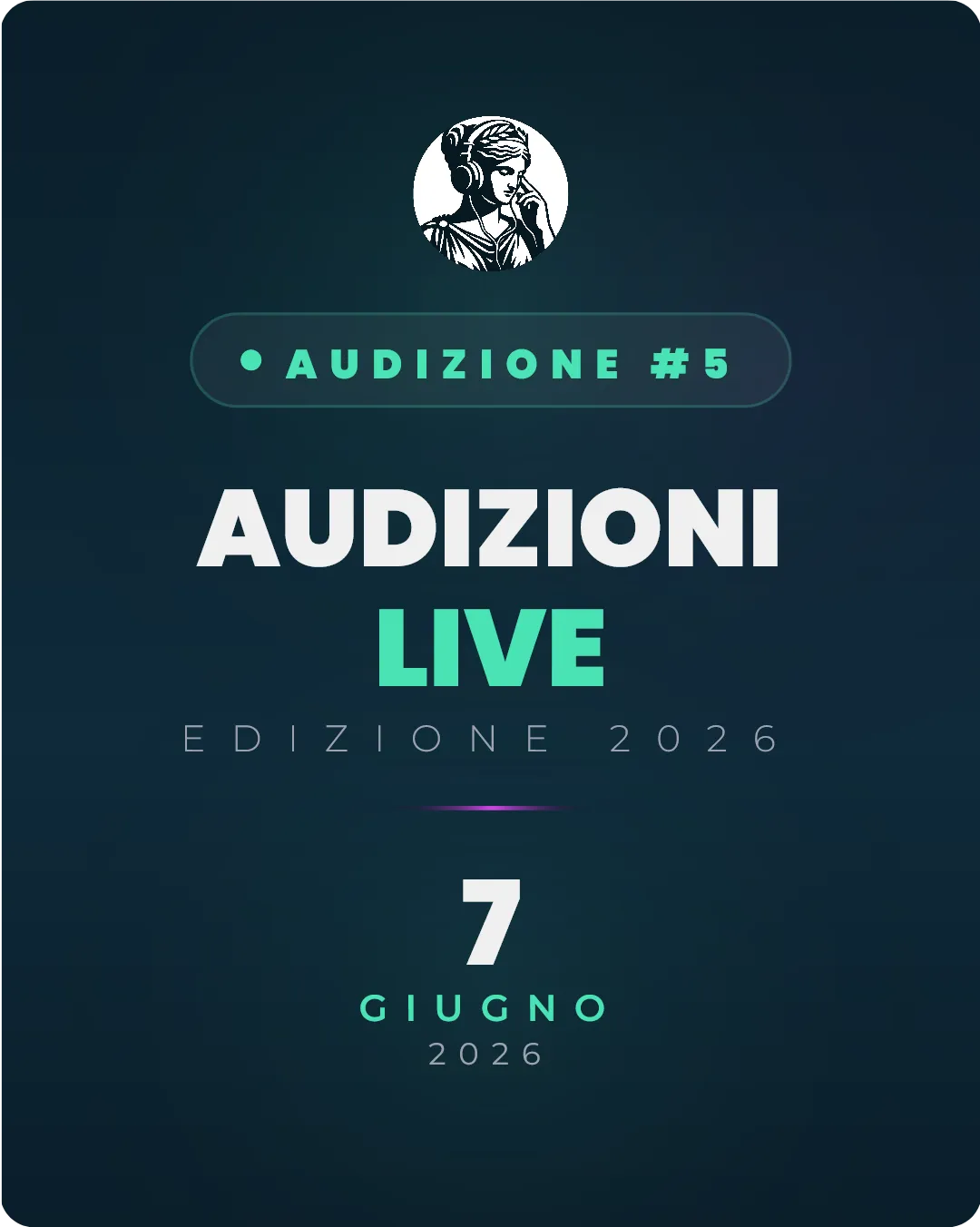 Primigenia Music Awards 2026 - Audizioni (5ª giornata)