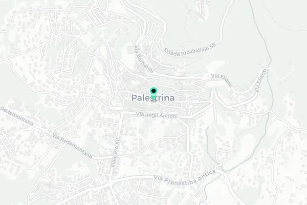 Mappa: Via S. Francesco Porta 1, Palestrina